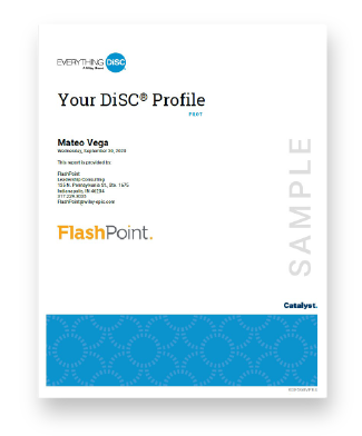 Everything DiSC Workplace on Catalyst