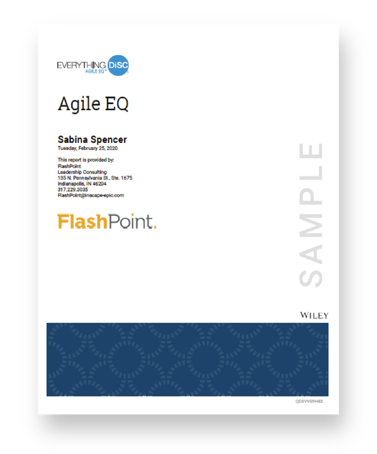 Download a Sample Report Everything DISC Agile EQ Profile