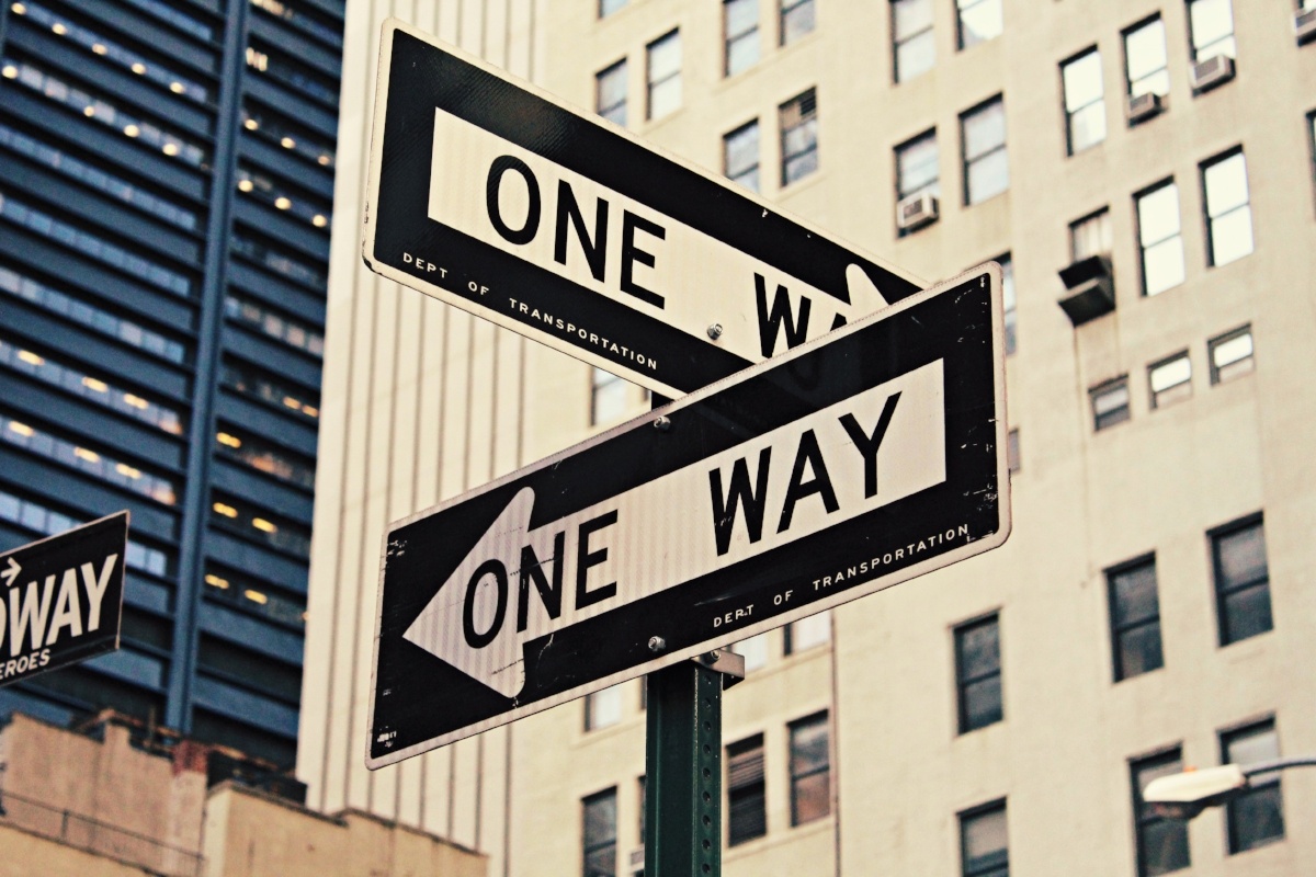One way sign-815034-edited