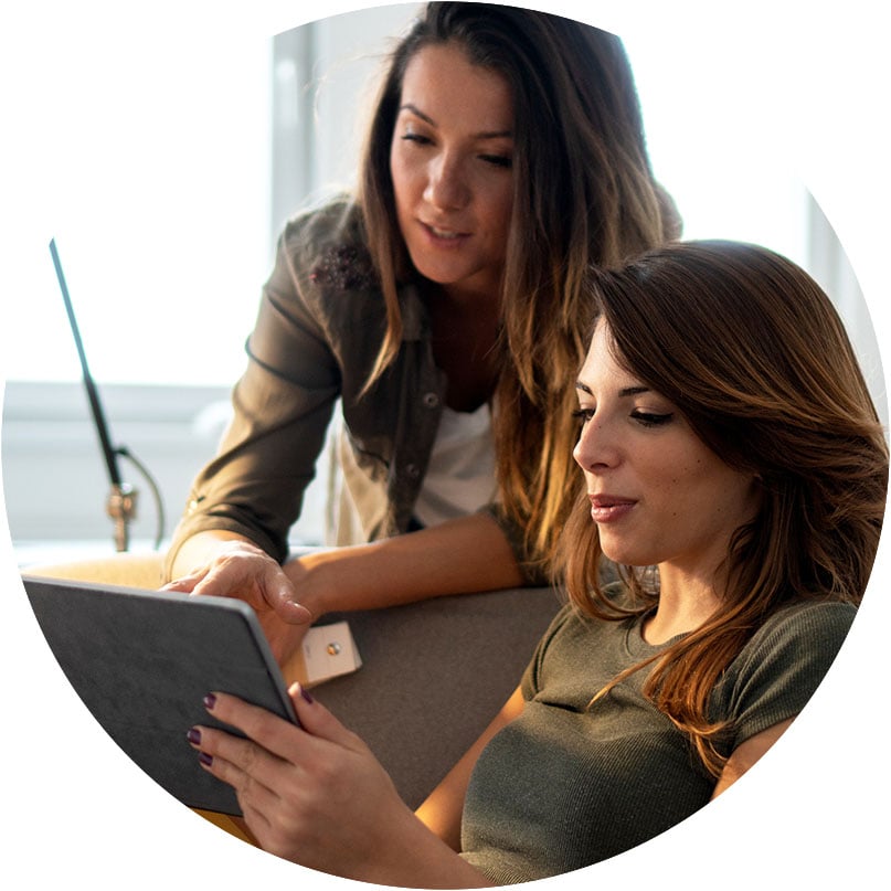 coworkers-reviewing-work-together