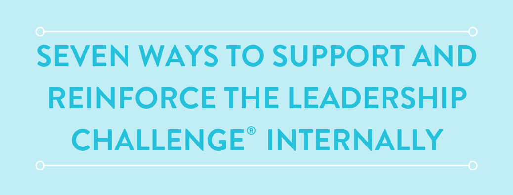 7 Internal Methods to Support The Leadership Challenge